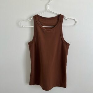 lululemon Align™ Waist-Length Racerback Tank Top in Roasted Brown